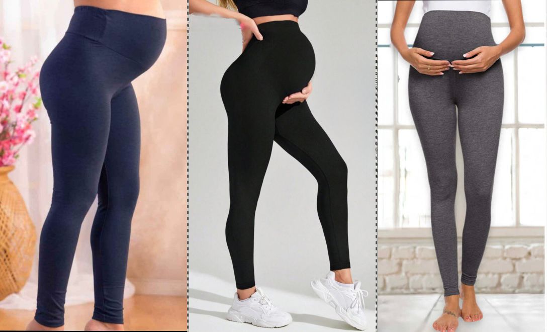 Leggins Pantalones Maternos Talle Alto